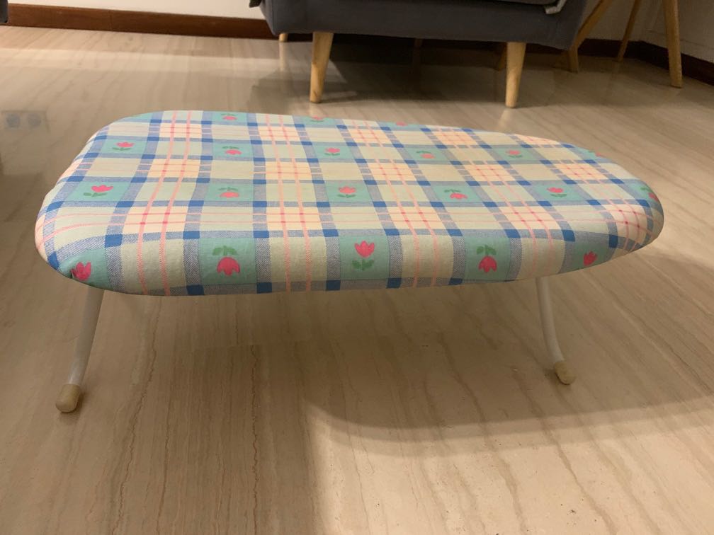 Iron board mini on floor, Furniture & Home Living, Cleaning & Homecare