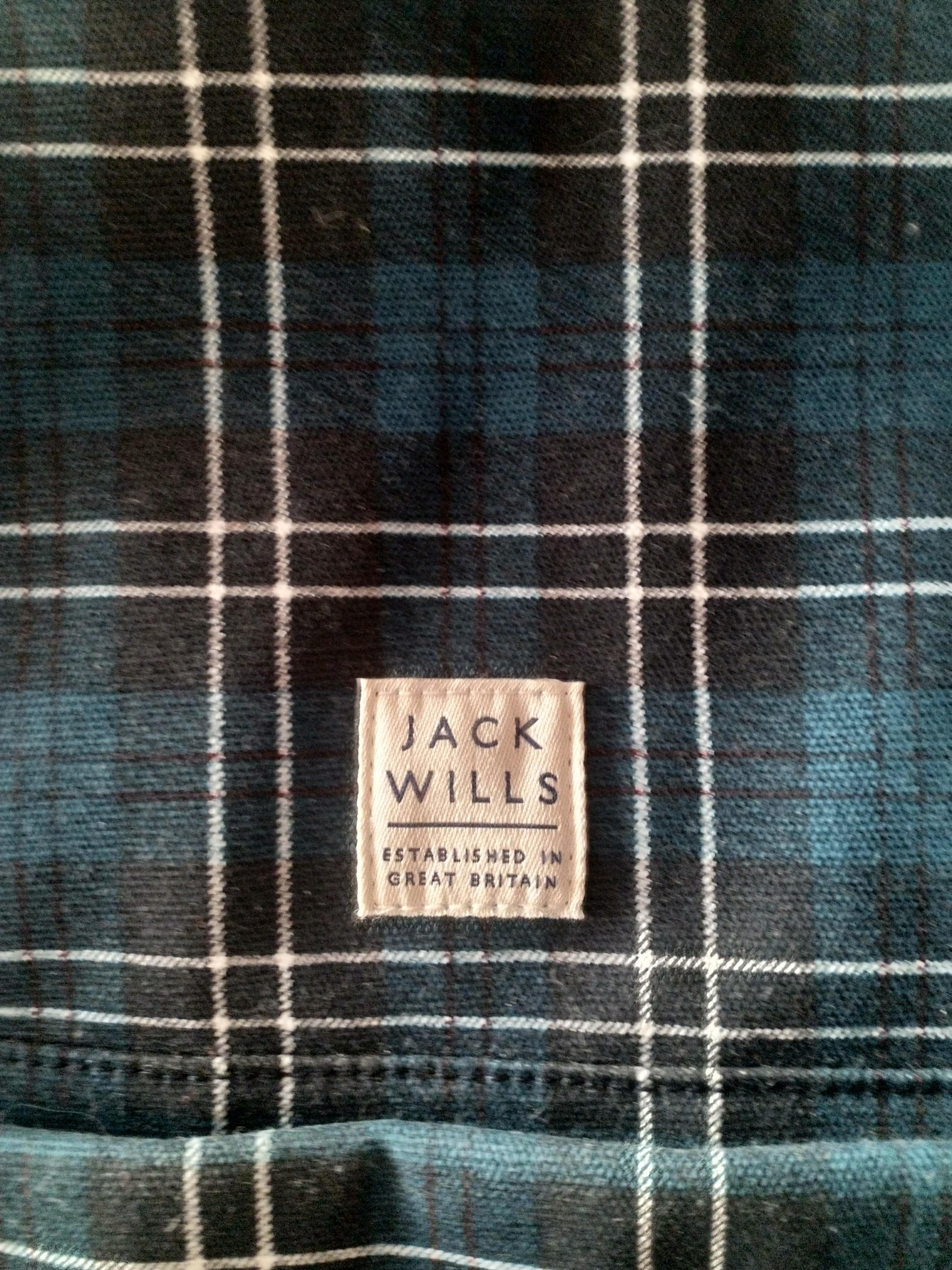 Jack wills checked sales backpack