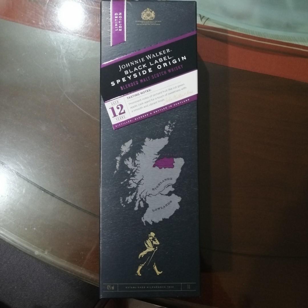 Johnny walker limited edition black label (Speyside), Food ...