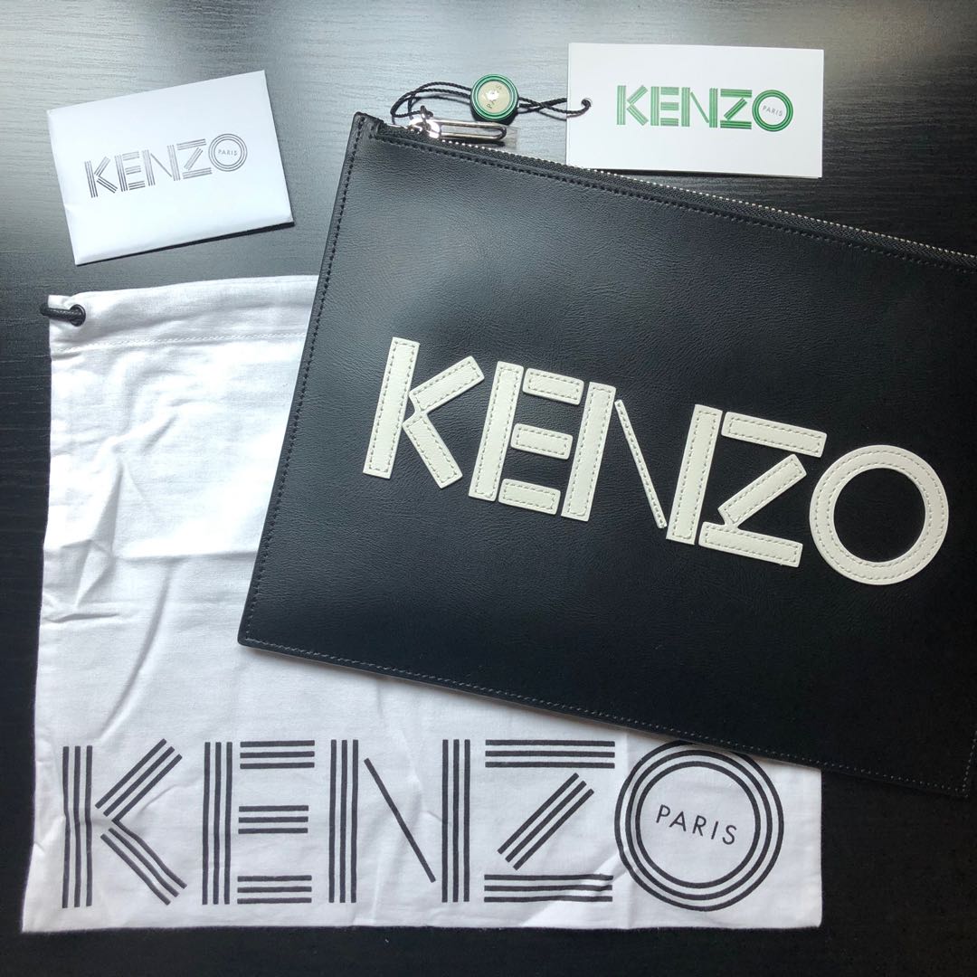 Kenzo Leather Clutch