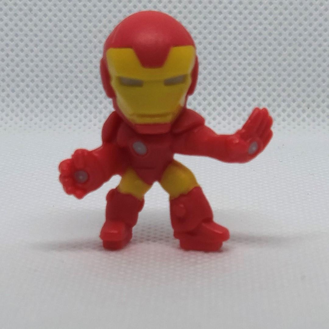 Iron man kinder egg toy top