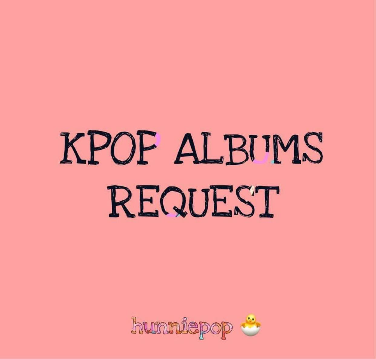 KPOP ALBUMS REQUEST, Hobbies & Toys, Collectibles & Memorabilia, KWave