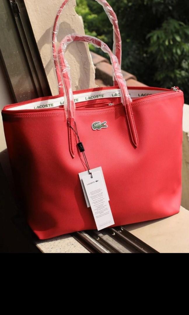 lacoste tote
