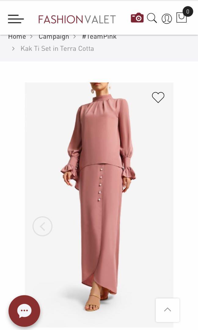 Lilit Kak Ti Set In Terra Cotta Muslimah Fashion Two Piece On