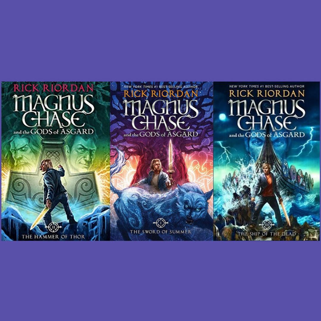 Magnus Chase and the Gods of Asgard Box Set, Hobbies & Toys, Books & Magazines, Children's Books