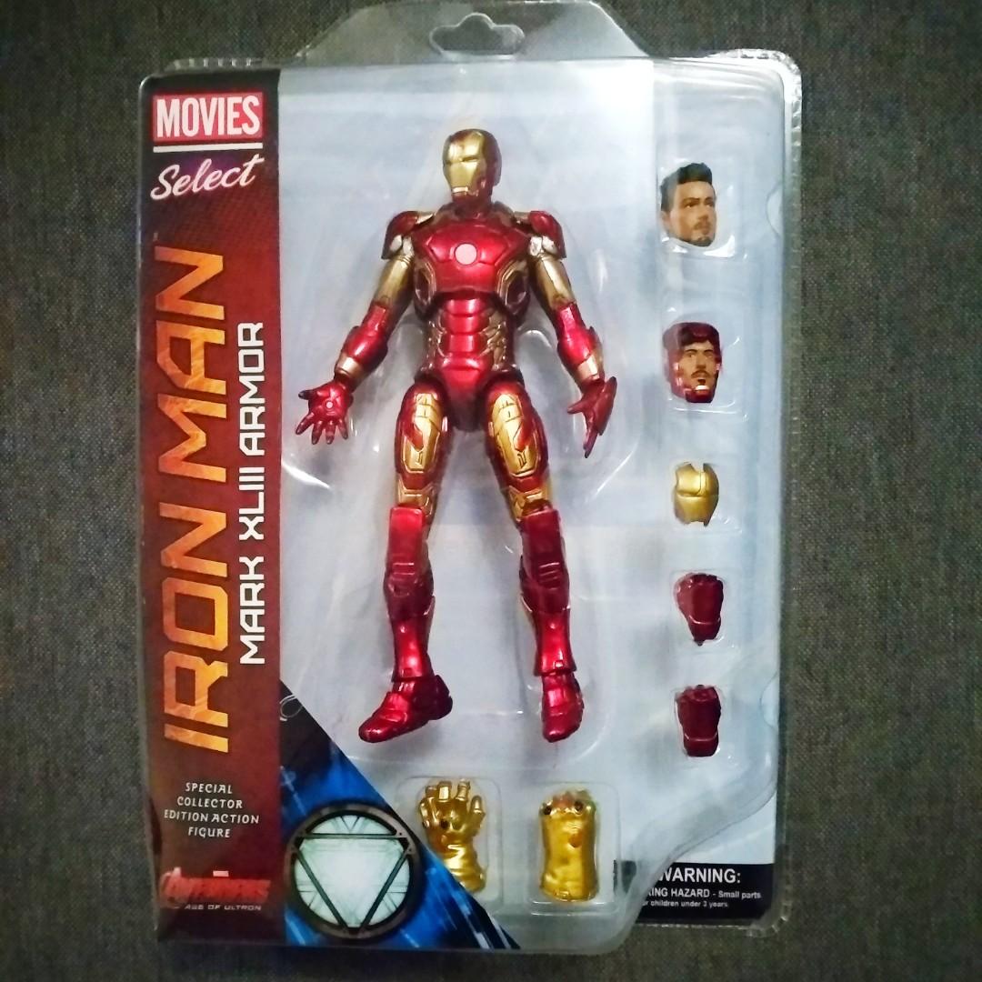 marvel select iron man mark 43