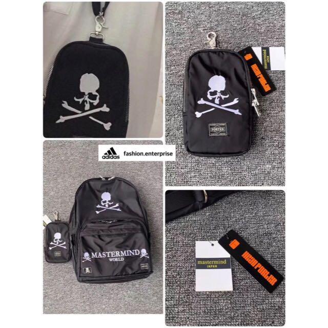 mastermind JAPAN x Porter Embroidery Skull Logo Tote Bag (約32 x 40cm)  $3299現貨発売中，Anytime問合23117390，WhatsApp/WeChat 852… | Instagram