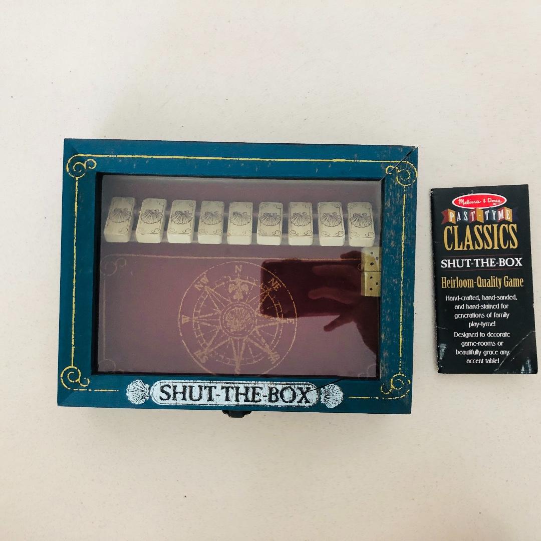 melissa and doug shut the box