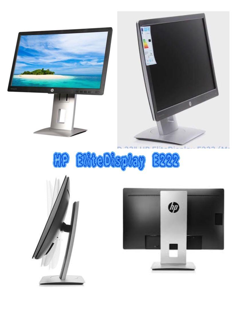 Monitor HP EliteDisplay E222, Elektronik, Bagian Komputer & Aksesoris