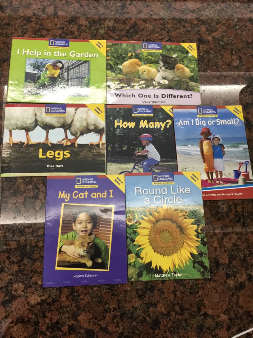 National geographic windows on literacy maths readers, Hobbies & Toys, Books & Magazines
