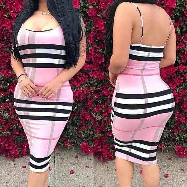 Burberry inspired discount bodycon dress