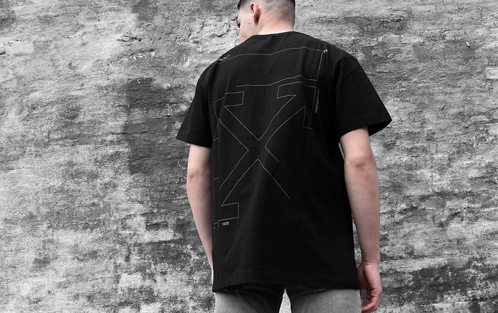 Off white 2025 backbone t shirt