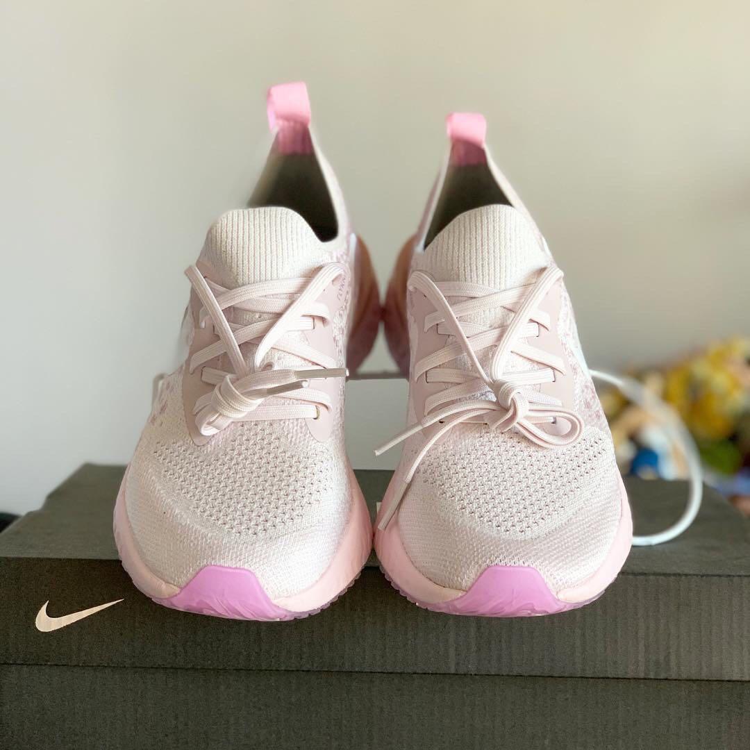 womens pink nike react