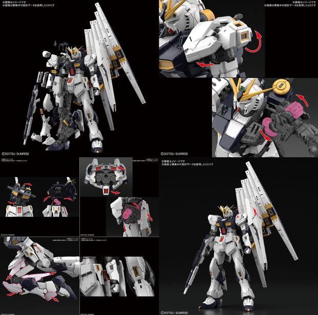 Gundam Mg 1 100 Ng Rx 93 Rx 93 V Nu New V Evolve 5 Gundam Model Kit Water Slide Decal Toys Hobbies