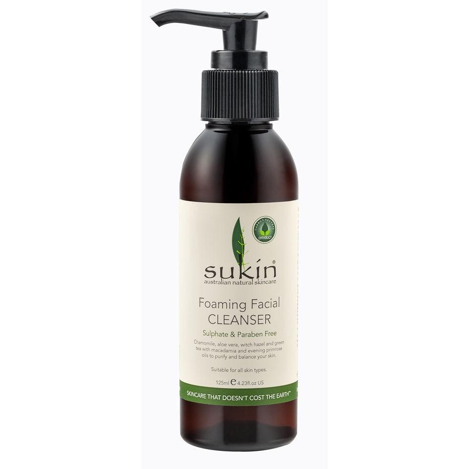 sukin charcoal face wash