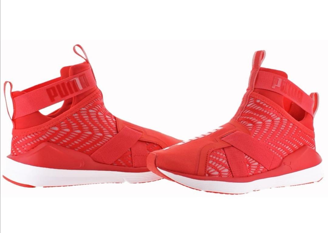 puma women red shoes