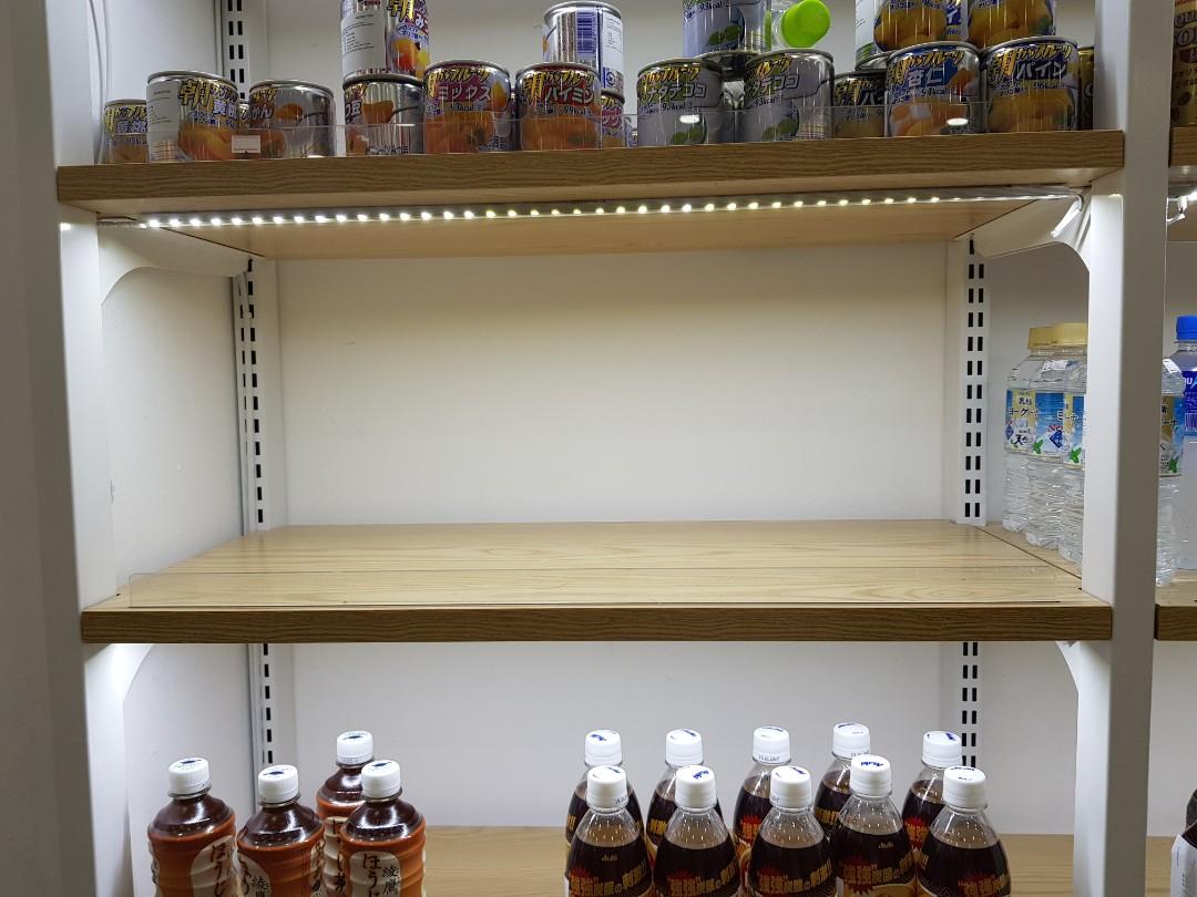 Rack / Shelves with LED lights for Retail Shop or Store Room, Furniture
