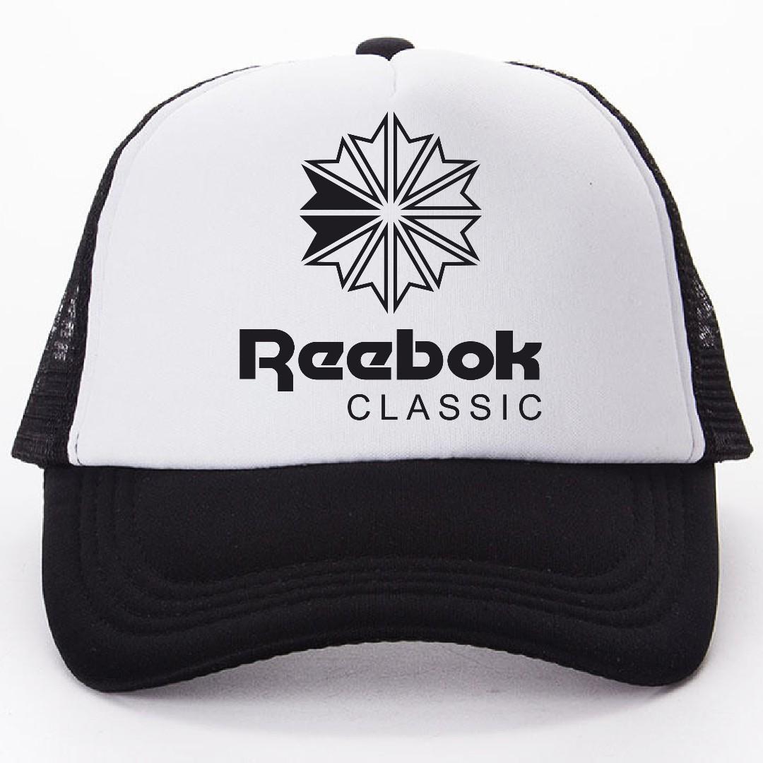 white reebok hat