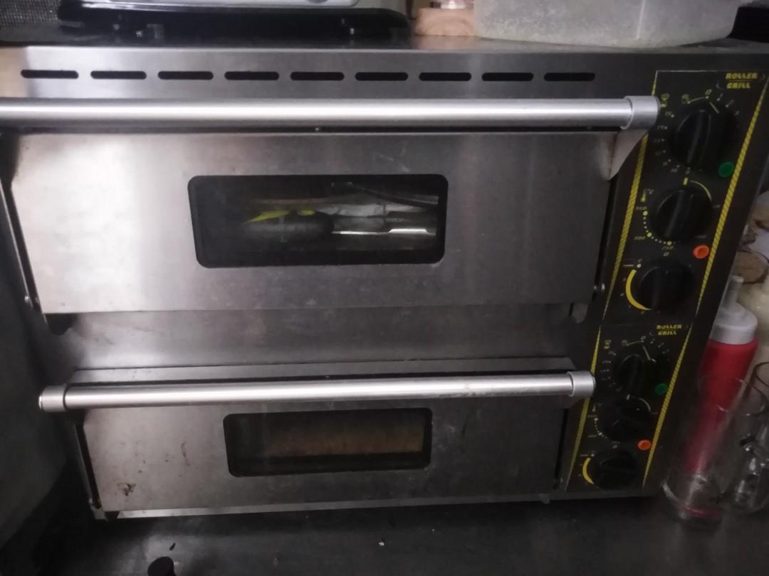 Rollergrill PZ 430 D Pizza Oven Two Deck, TV & Home Appliances, Kitchen