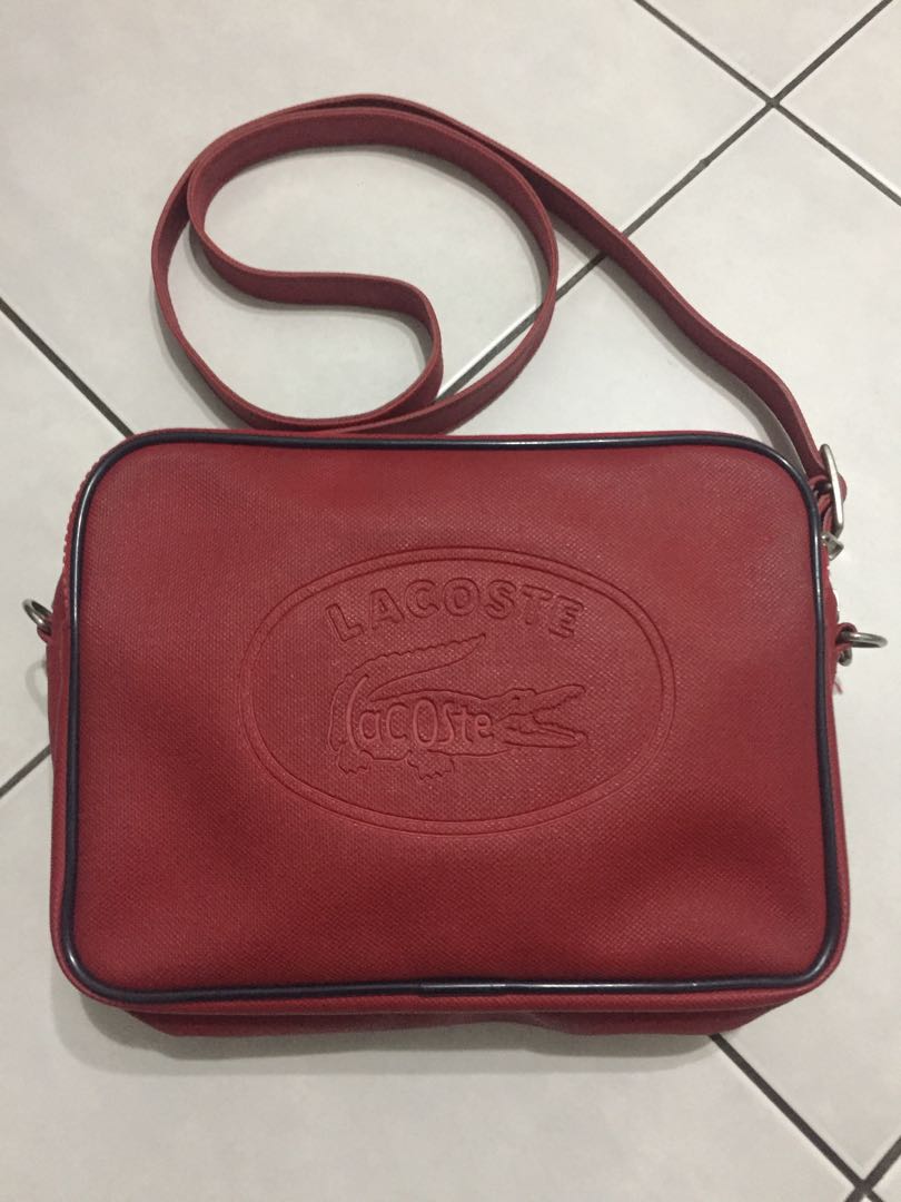 sling bag lacoste Men s Fashion Bags Sling Bags on Carousell