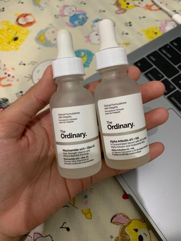 The Ordinary Niacinamide Alpha Arbutin Kesehatan Kecantikan Kulit Sabun Tubuh Di Carousell