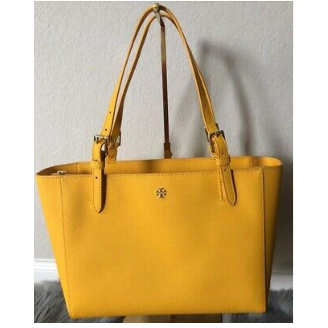 tory burch emerson small buckle tote