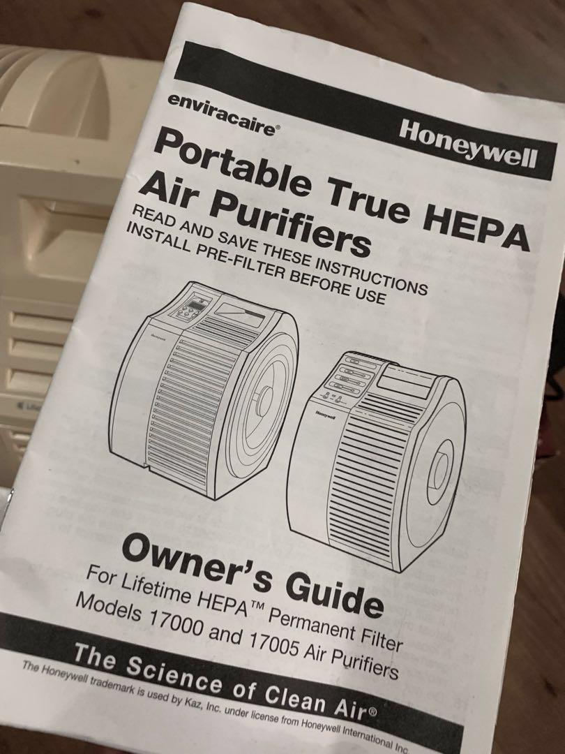 Used Honeywell True HEPA Model 17000 with transformer Reduced price