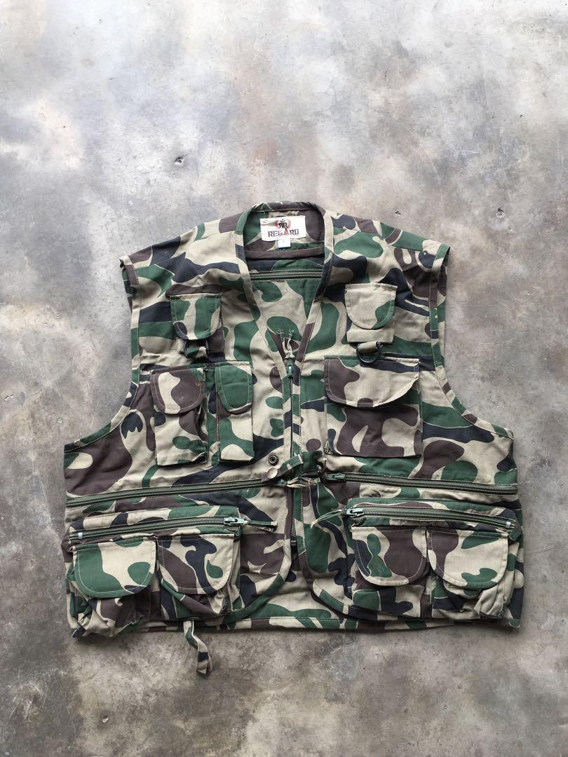 Vest Askar Fishing Mancing Men S Fashion Bags Wallets Others On Carousell