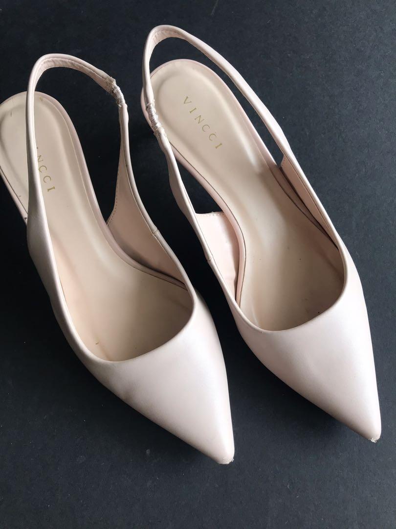 Vincci Nude heels Women s Fashion Footwear Heels on Carousell