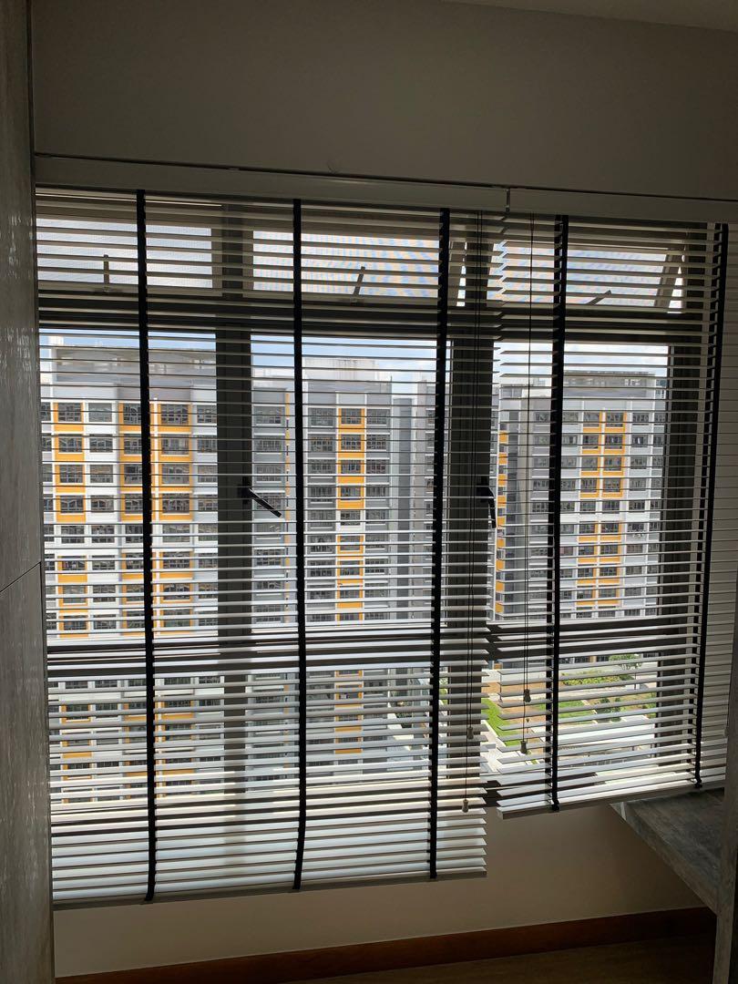 Wooden Blinds Furniture Home Decor Others On Carousell
