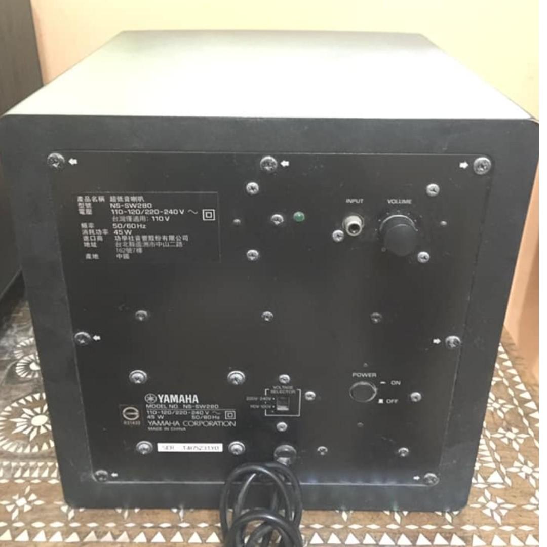 Yamaha sw280 clearance