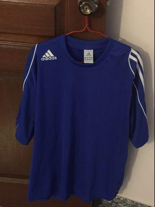 Adidas shirts in blue, orange or white XL, red or black XXL