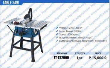 FT-TS2000 Table Saw