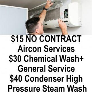 Aircon NOT COLD,CLEANING SERVICING,CHEMICAL WASH,STEAM WASH