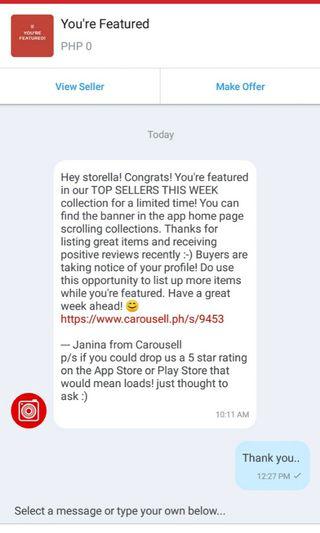 I'm a PROUD CarouSELLER!