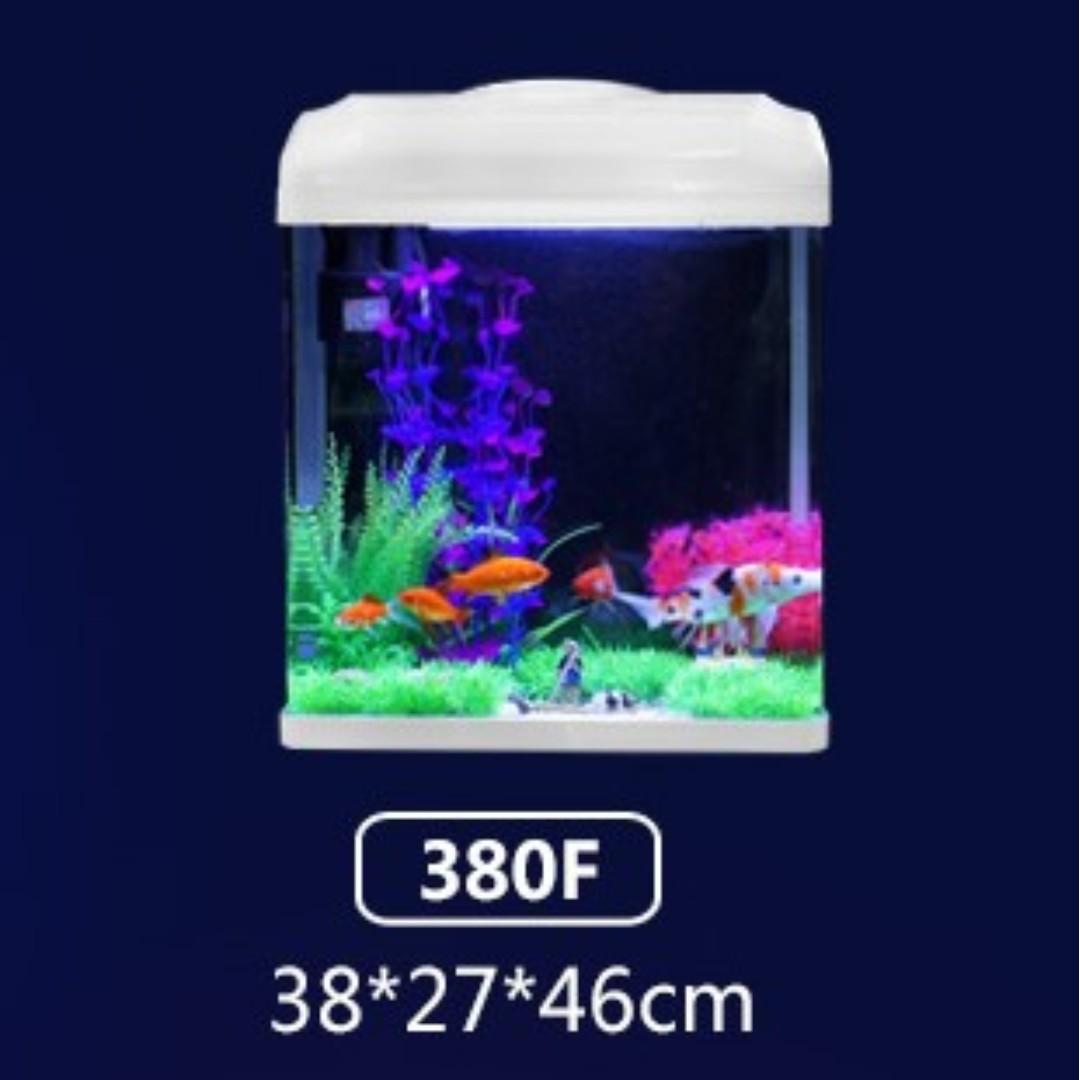 46L Aquarium FULL SET All In One Fish Tank Aquascape, Pet Supplies