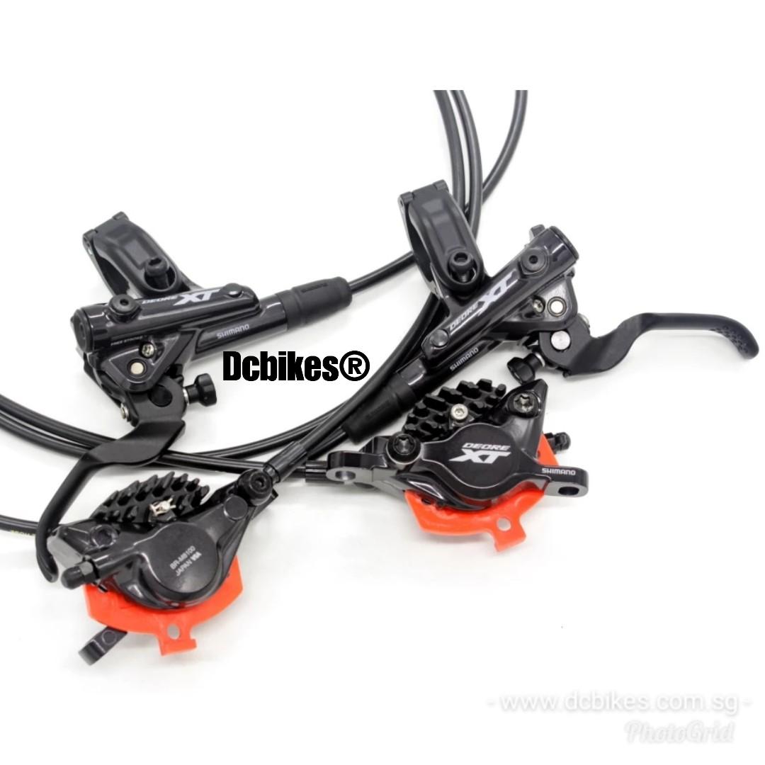 Shimano XT M8100 2 Pistons Hydraulic Brake Ice Tech Disc