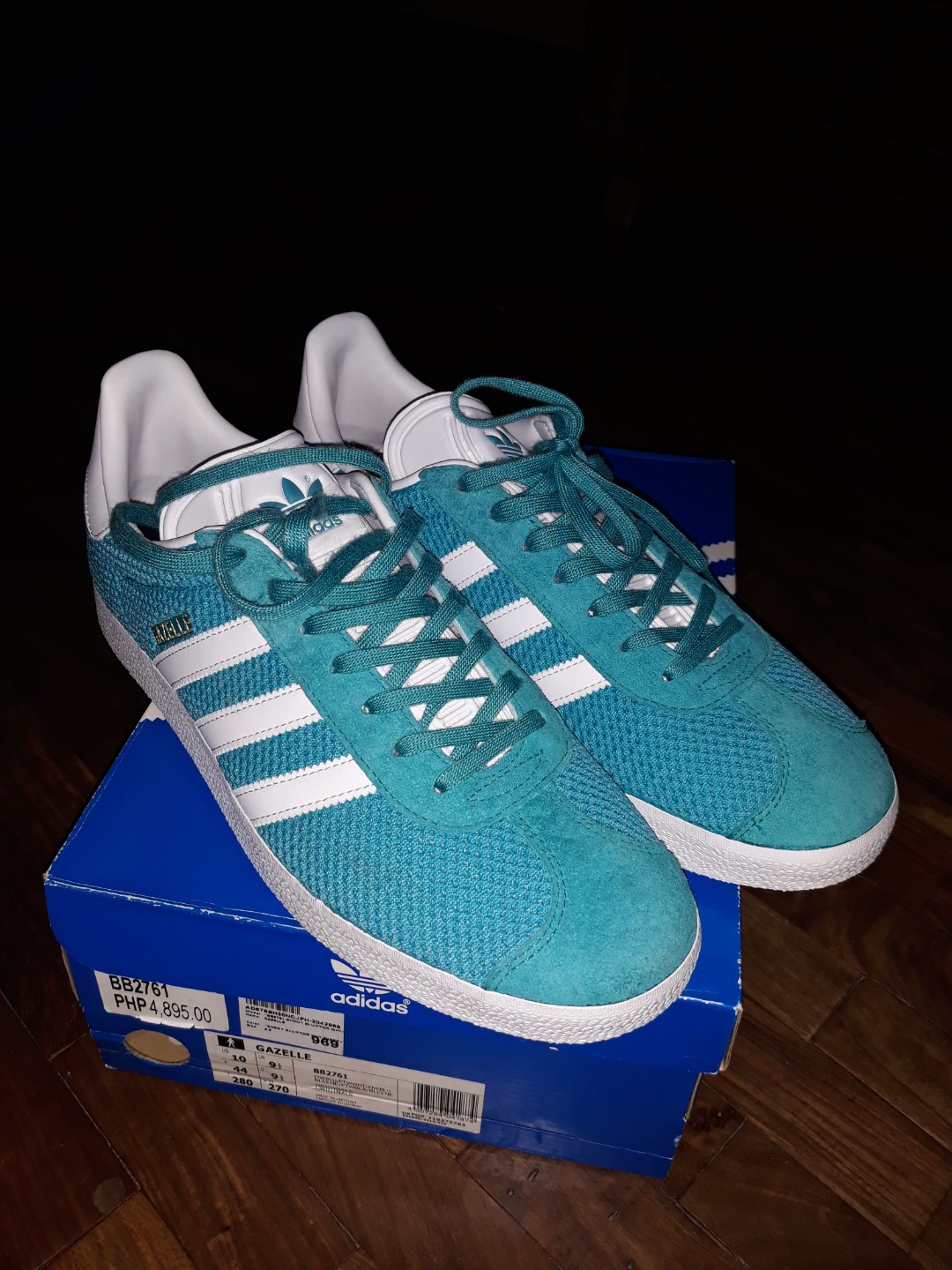 adidas gazelle aqua