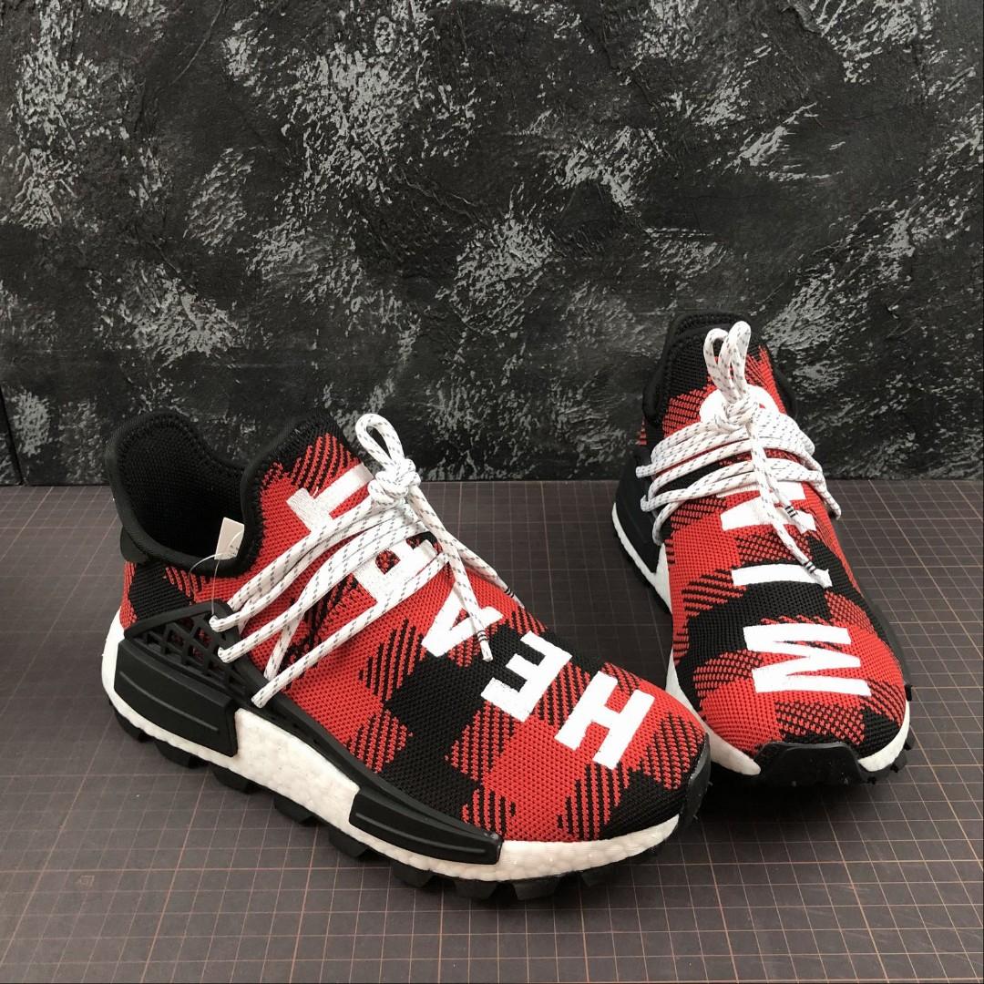 human race red shoes