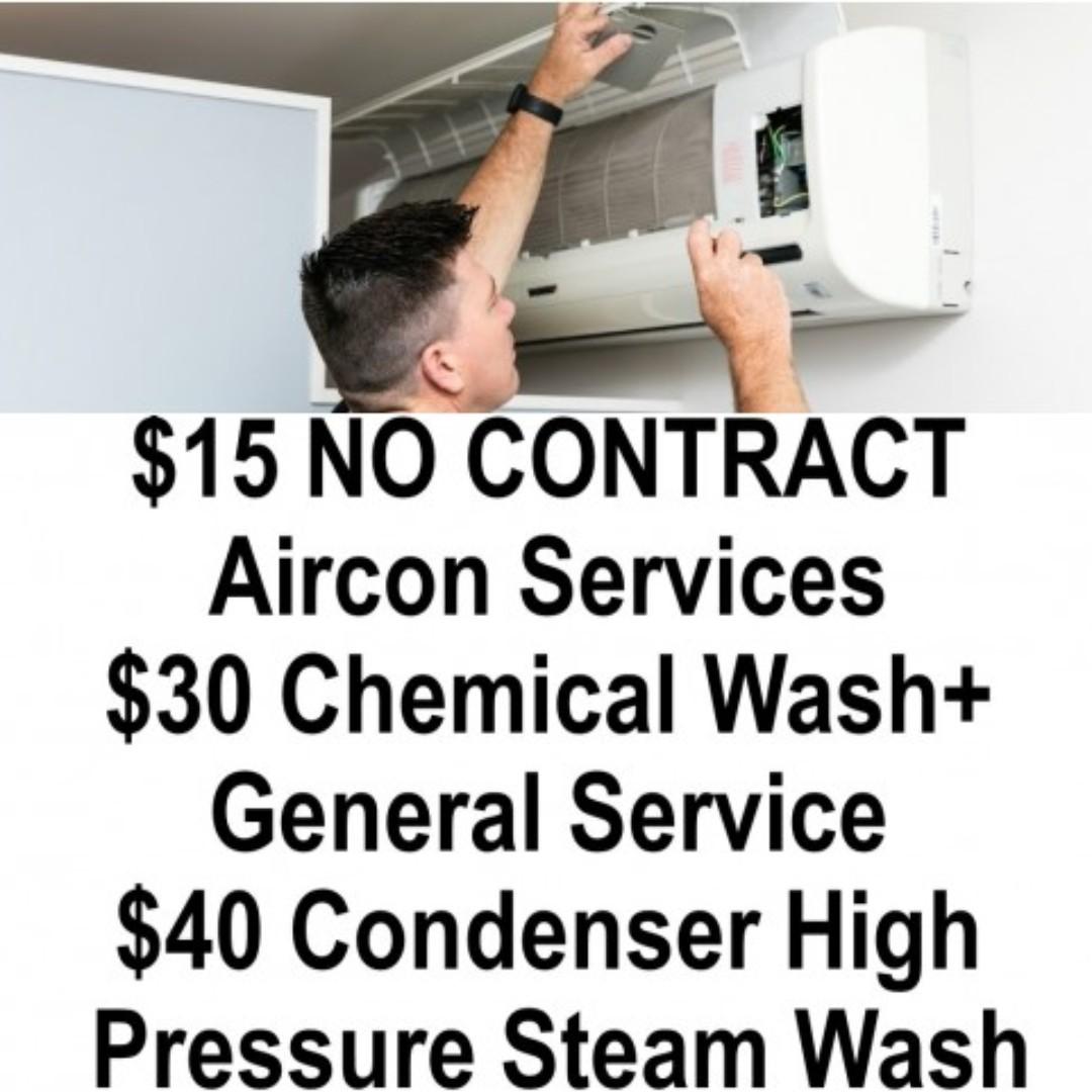 Aircon NOT COLD,CLEANING SERVICING,CHEMICAL WASH,STEAM WASH, Home Services, Aircon Services on