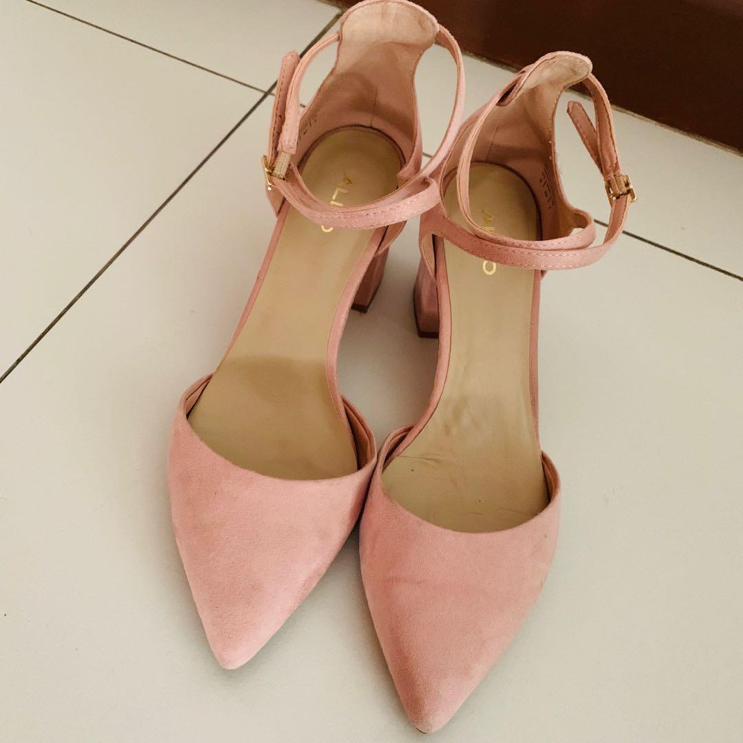 aldo pink boots