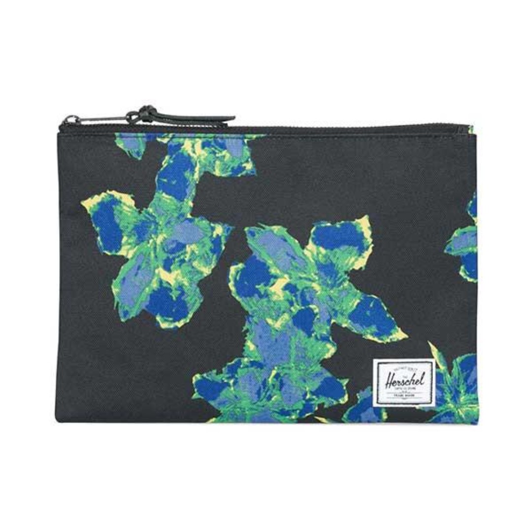 Authentic Herschel Supply Co. Network Pouch in Neon Floral, Women's