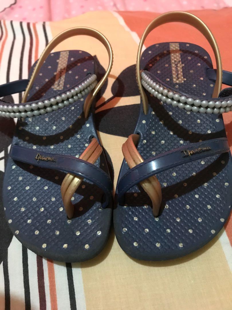 Authentic Ipanema Sandals (Category: Babies & Kids Fashion) located in Plaridel. Submitted by gingemeraldine (Listing ID 239973471, Image 1). Description: ✔️Original Ipanema sandals for your baby doll.. comfortable to use, can be worn on casual look and on the beach.. goes also with the dress.. ✔️💯% Legit bought from store ✔️seldom worn ✔️guaranteed in good condition ✔️Eur size 24; USA size 8.