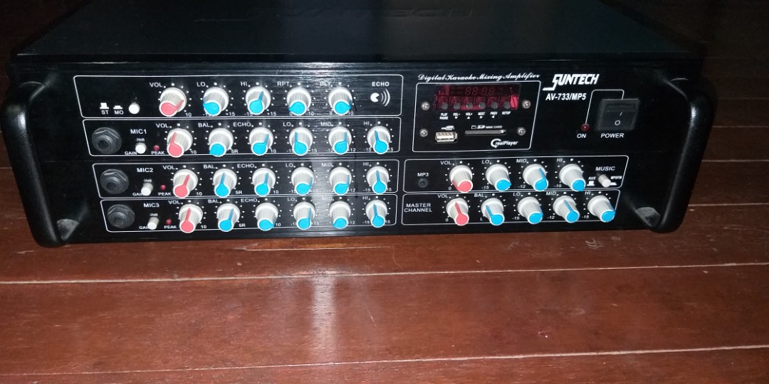 f&d digital 5.1 ch amplifier