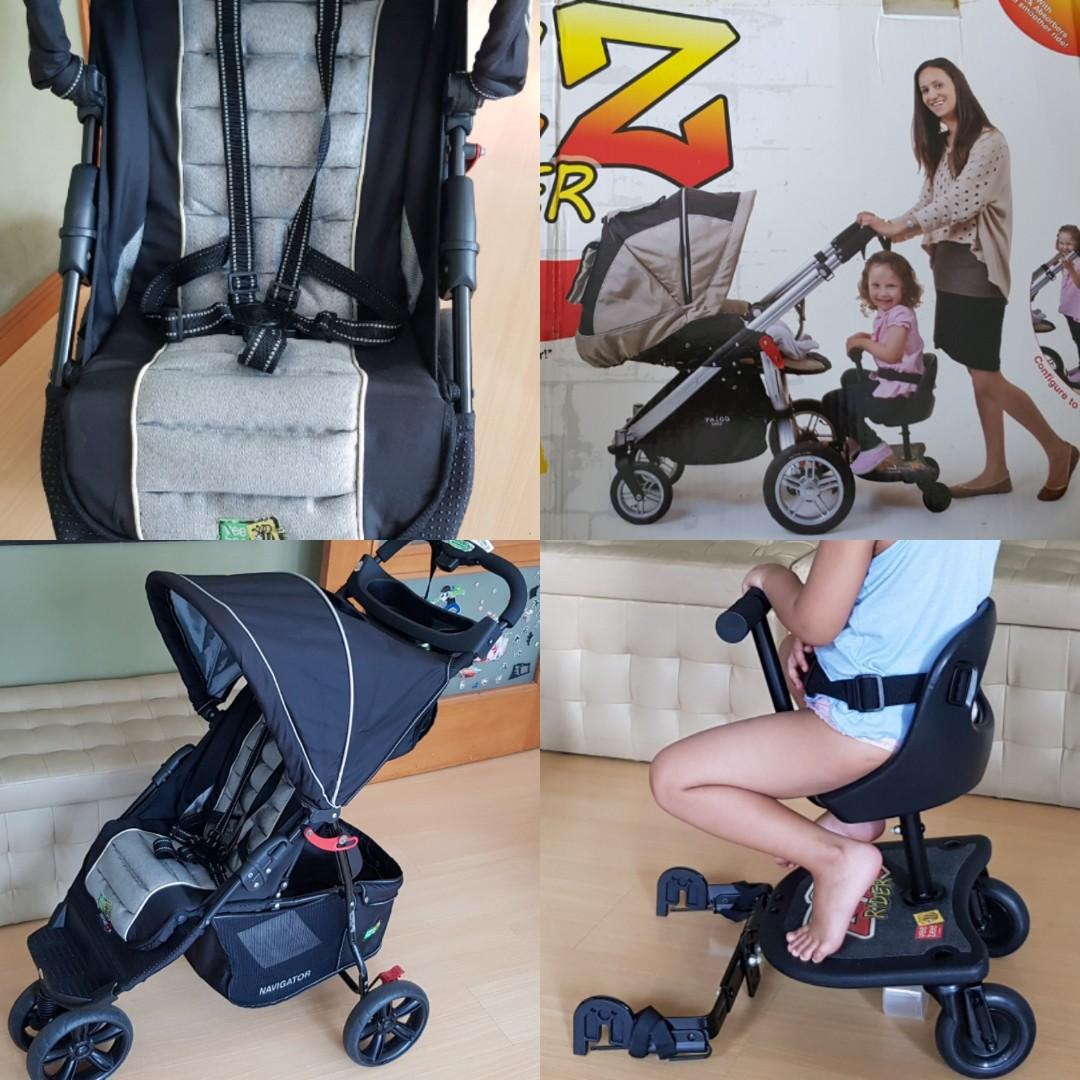 Baby Stroller VEE BEE Australia and EZ RIDER attachment Babies