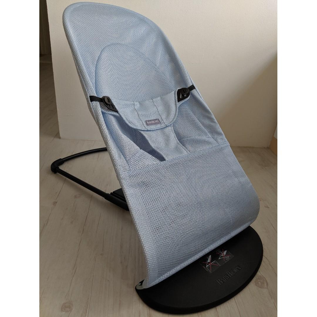 babybjorn silver mesh bouncer