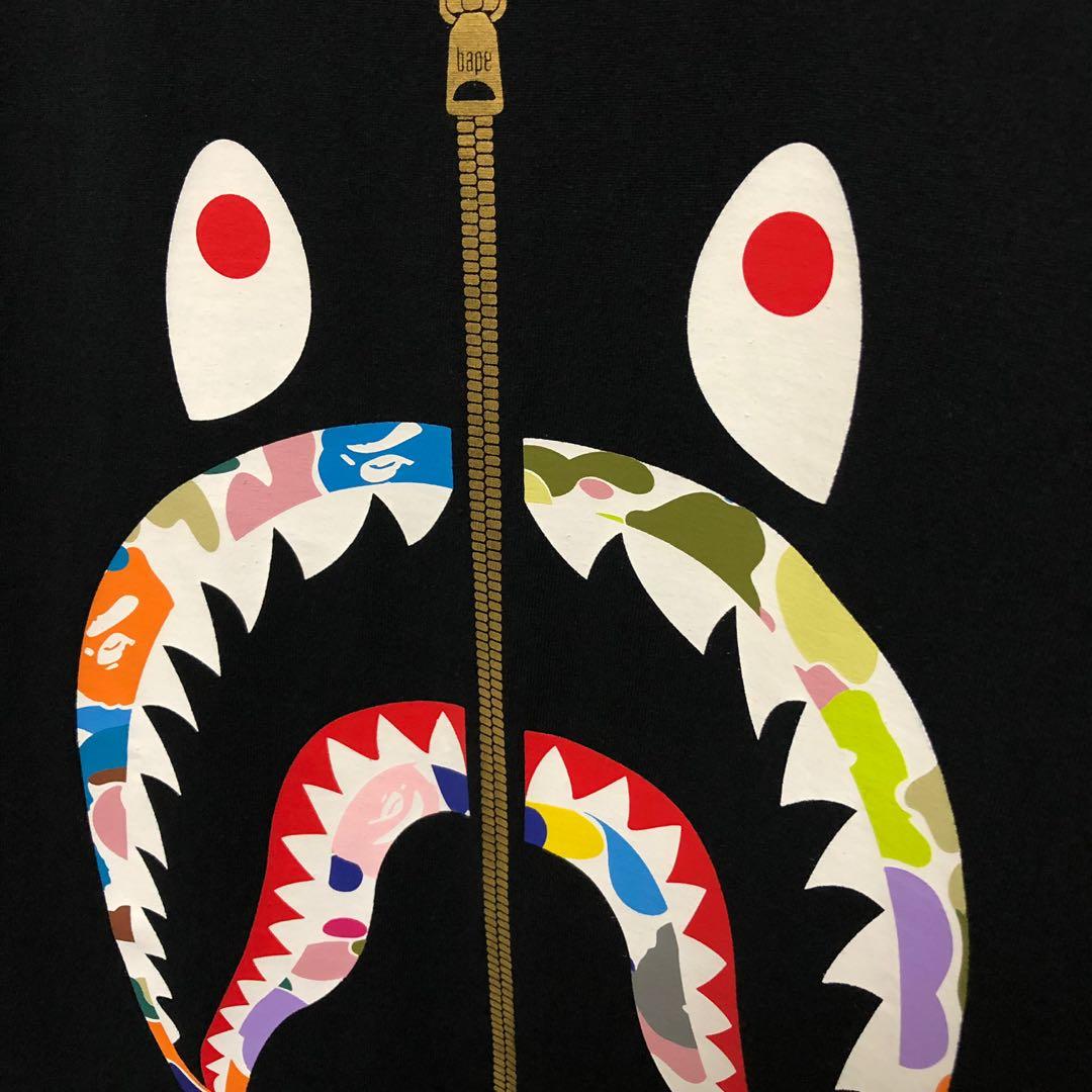 Bape rainbow shark tee new arrivals
