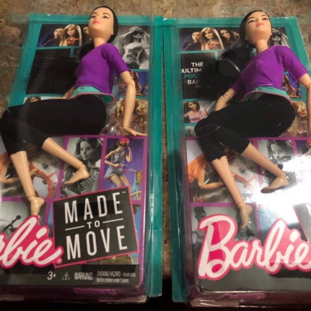 barbie made to move asian