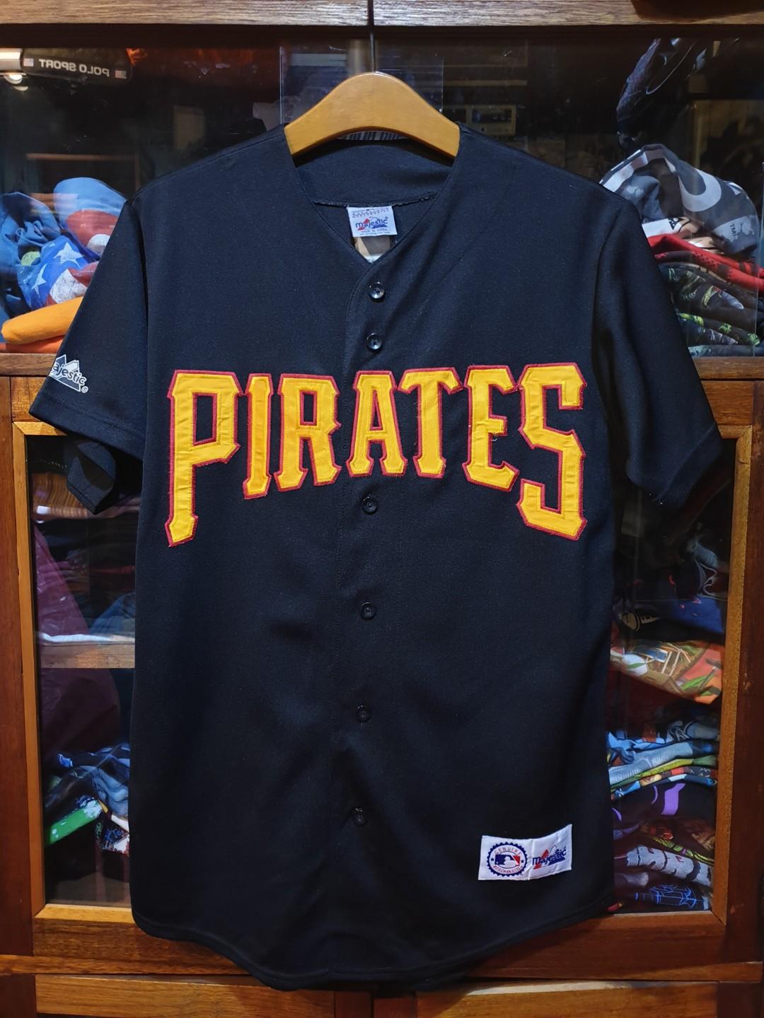 MLB Pittsburgh Pirates Adult Button - Down Jersey 