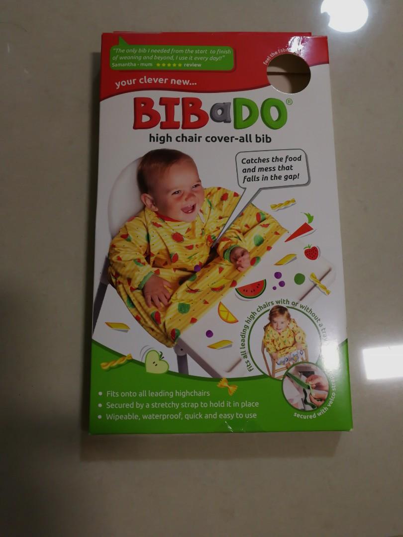 high chair bib cover